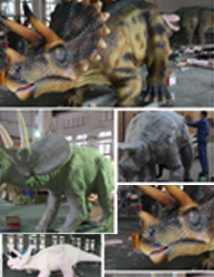 自貢仿真恐龍模型,機電昆蟲生產廠家,玻璃鋼雕塑模型定制,彩燈、花燈制作廠商,三合恐龍定制工廠